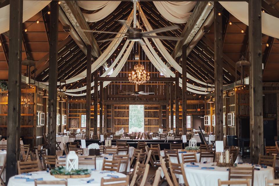 The Barn at Kennedy Farm wedding venue - Lightning Limo transportation